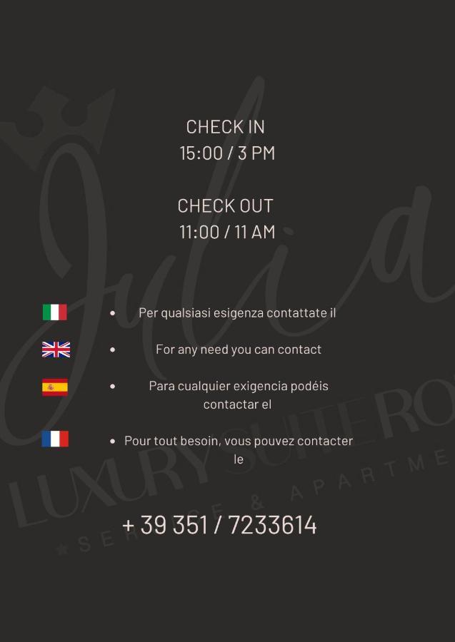 Julia Luxury Suite Róma Kültér fotó